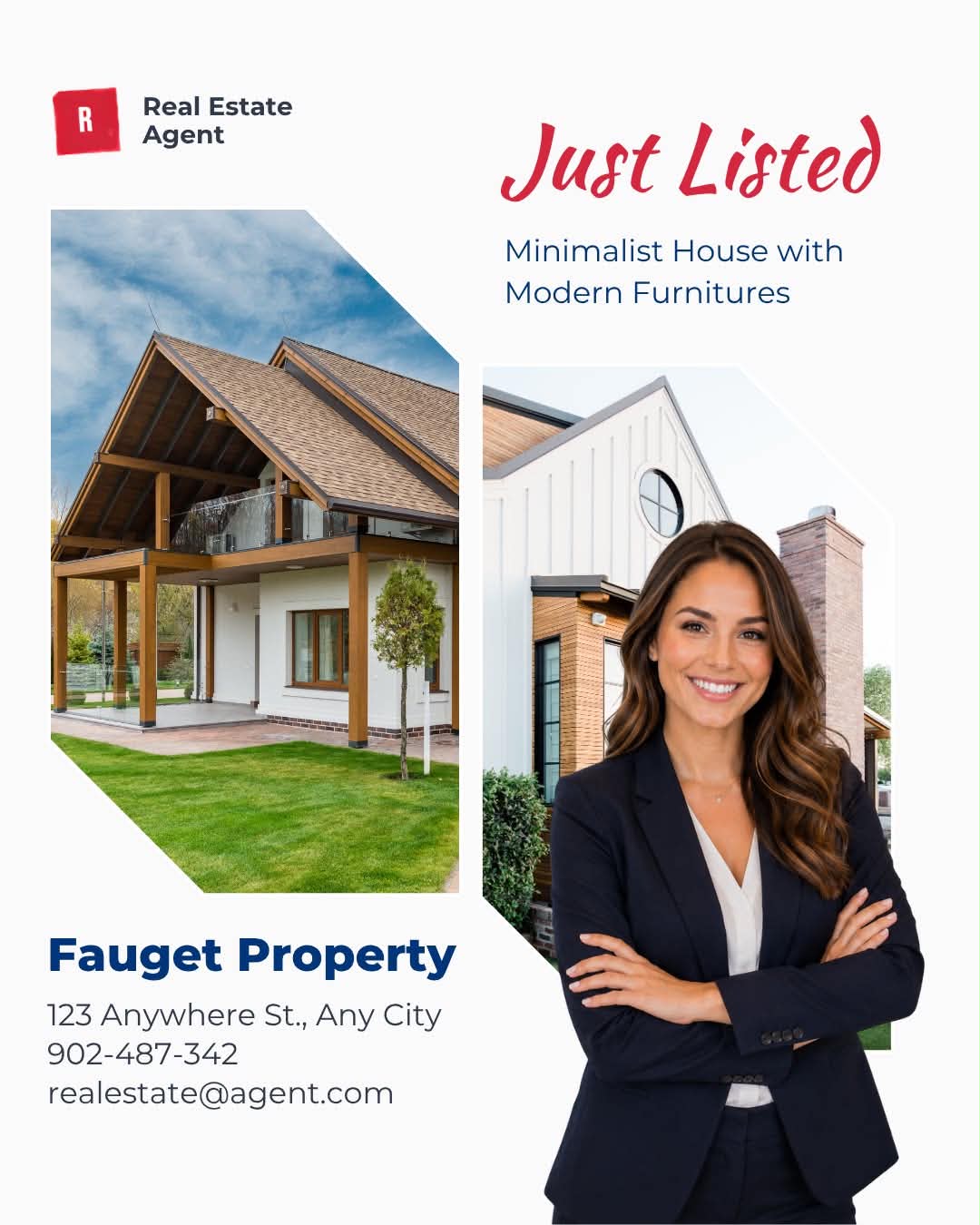 Just Listed — minimalist house with modern furnitures, Fauget Property